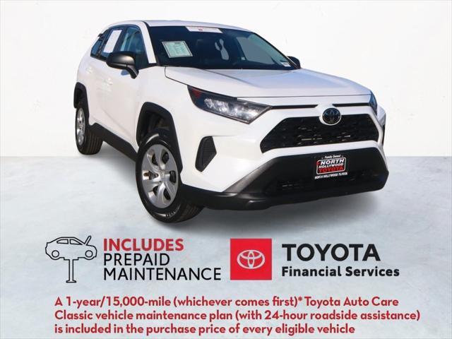 used 2022 Toyota RAV4 car, priced at $26,850