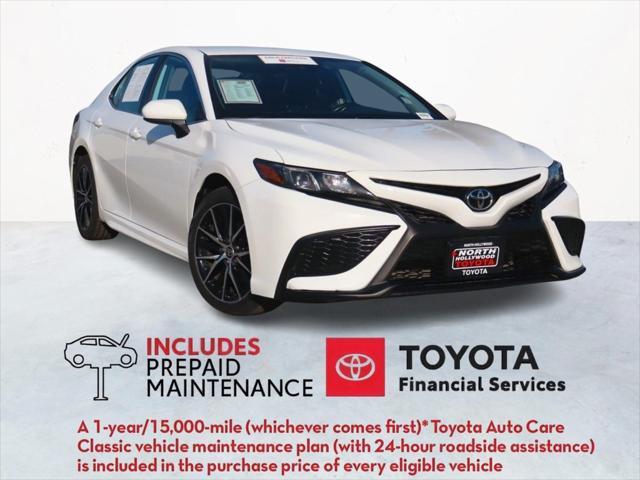 used 2021 Toyota Camry car, priced at $22,487