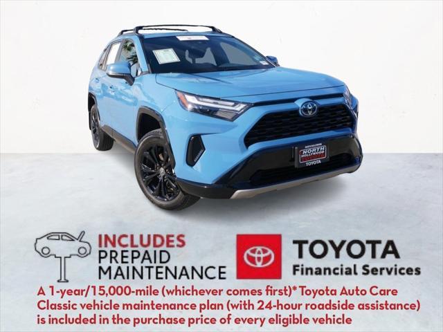 used 2022 Toyota RAV4 Hybrid car, priced at $32,998