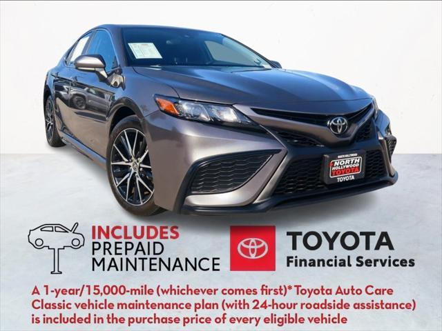 used 2021 Toyota Camry car, priced at $22,486