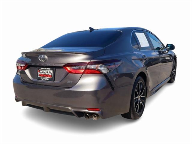 used 2021 Toyota Camry car, priced at $19,683