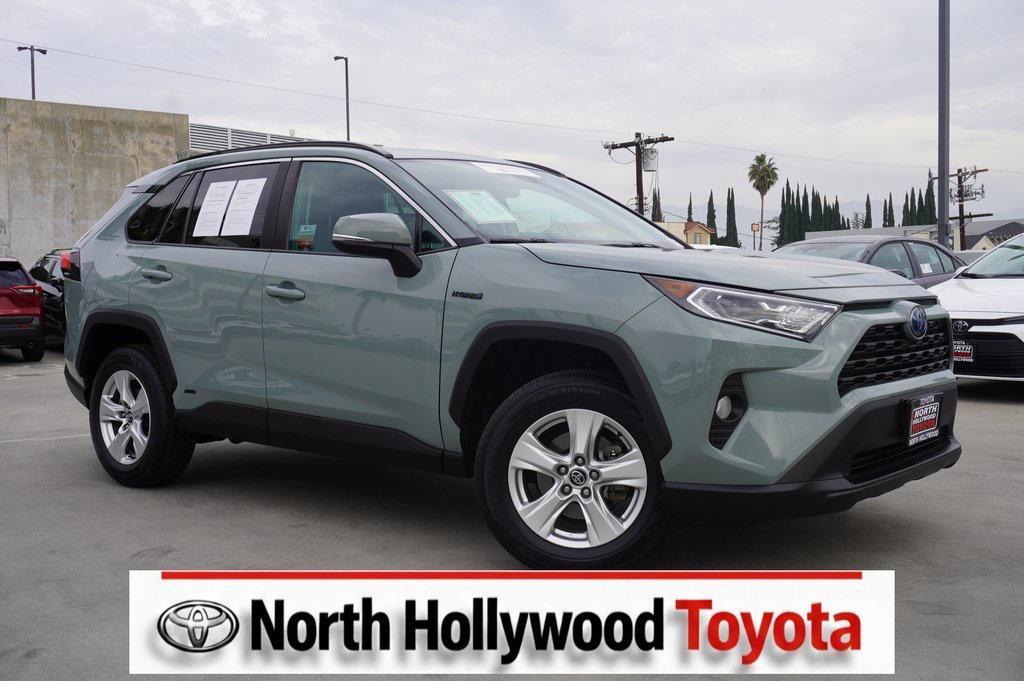 used 2020 Toyota RAV4 Hybrid car, priced at $25,000
