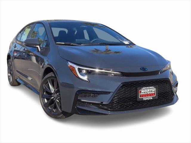 new 2025 Toyota Corolla Hybrid car, priced at $27,834