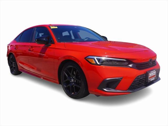 used 2022 Honda Civic car, priced at $23,695