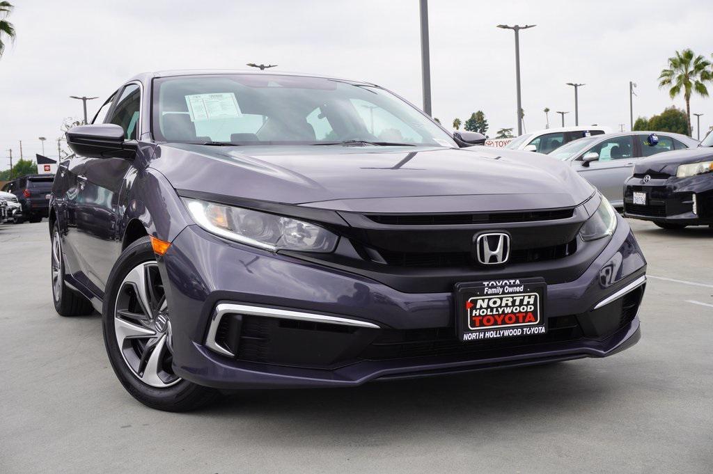 used 2020 Honda Civic car, priced at $18,000