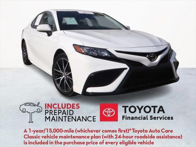 used 2021 Toyota Camry car, priced at $22,487