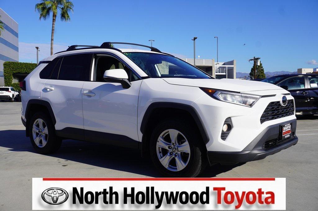 used 2021 Toyota RAV4 car, priced at $22,000