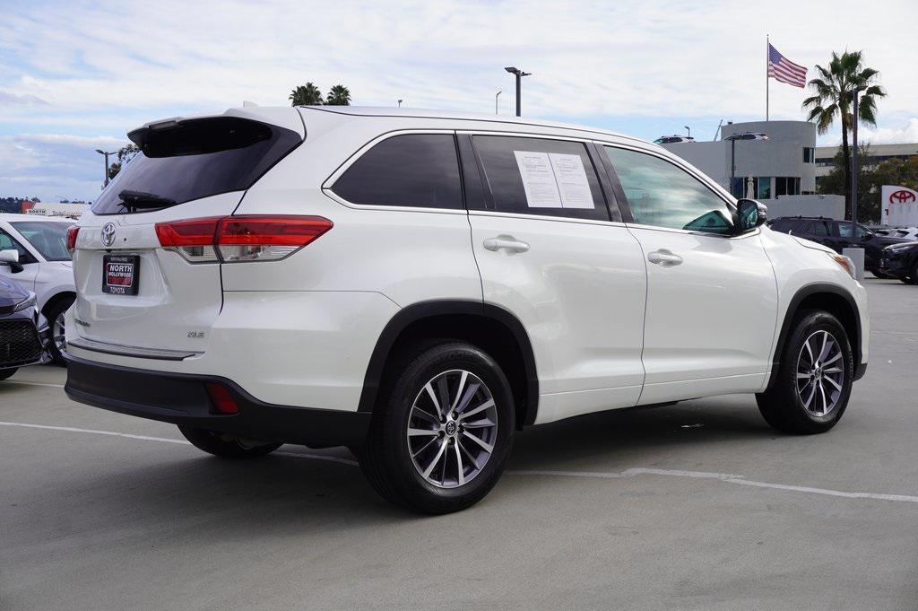 used 2017 Toyota Highlander car, priced at $18,500