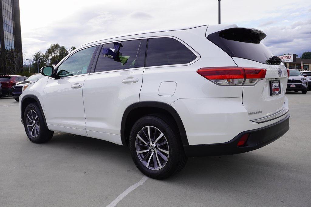 used 2017 Toyota Highlander car, priced at $18,500