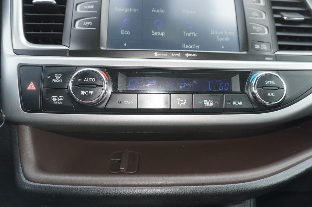 used 2017 Toyota Highlander car, priced at $18,500