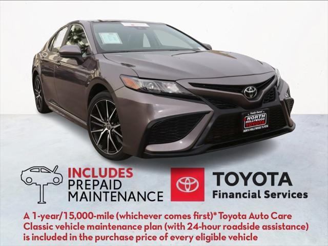 used 2021 Toyota Camry car, priced at $21,993