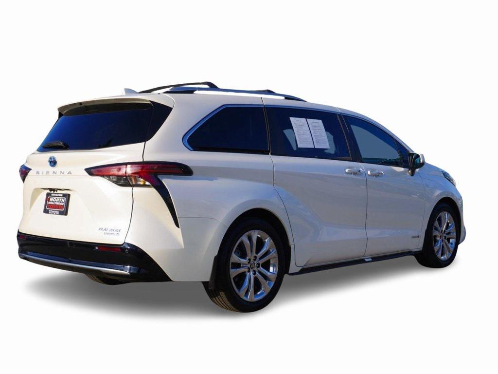 used 2021 Toyota Sienna car, priced at $42,000
