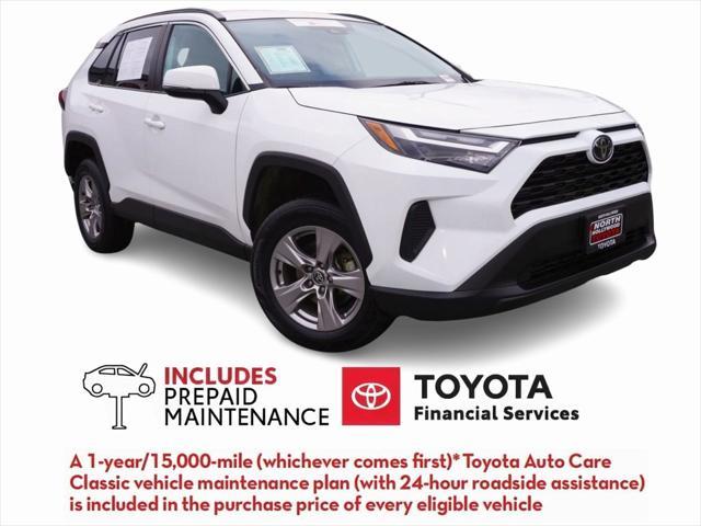 used 2022 Toyota RAV4 car, priced at $27,695