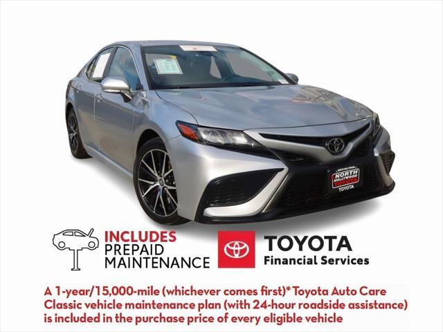 used 2022 Toyota Camry car, priced at $24,887