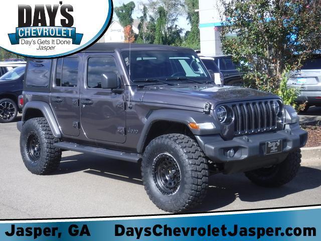 used 2021 Jeep Wrangler Unlimited car, priced at $36,997