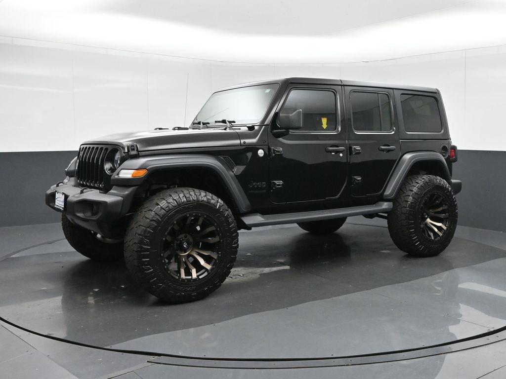 used 2020 Jeep Wrangler Unlimited car, priced at $31,999