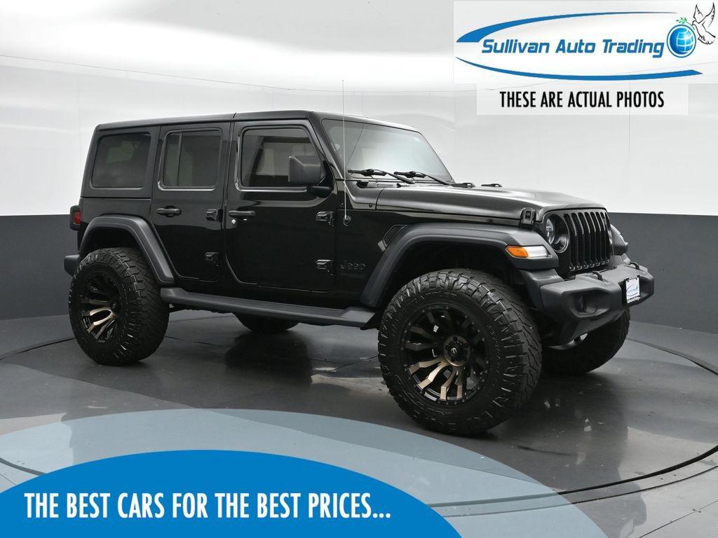 used 2020 Jeep Wrangler Unlimited car, priced at $31,999