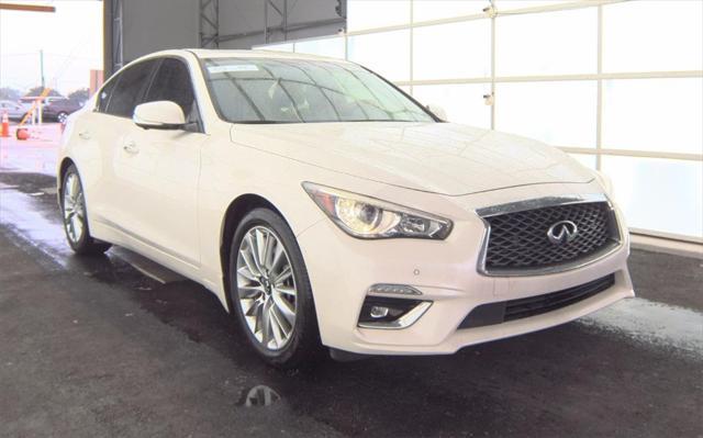 used 2021 INFINITI Q50 car, priced at $23,599