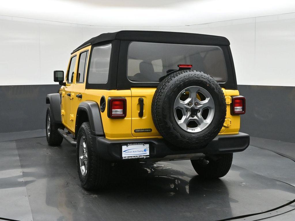 used 2021 Jeep Wrangler Unlimited car, priced at $30,199