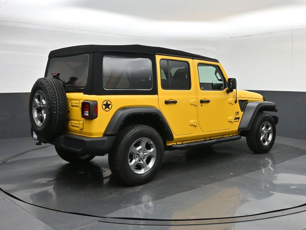used 2021 Jeep Wrangler Unlimited car, priced at $30,199
