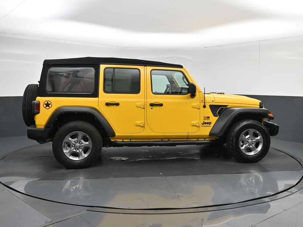 used 2021 Jeep Wrangler Unlimited car, priced at $30,199