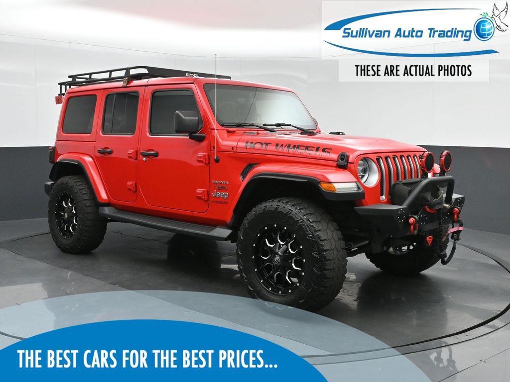 used 2018 Jeep Wrangler Unlimited car, priced at $28,997