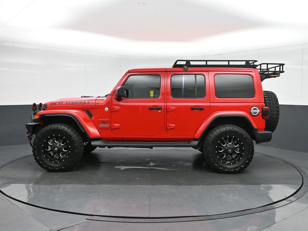 used 2018 Jeep Wrangler Unlimited car, priced at $28,997