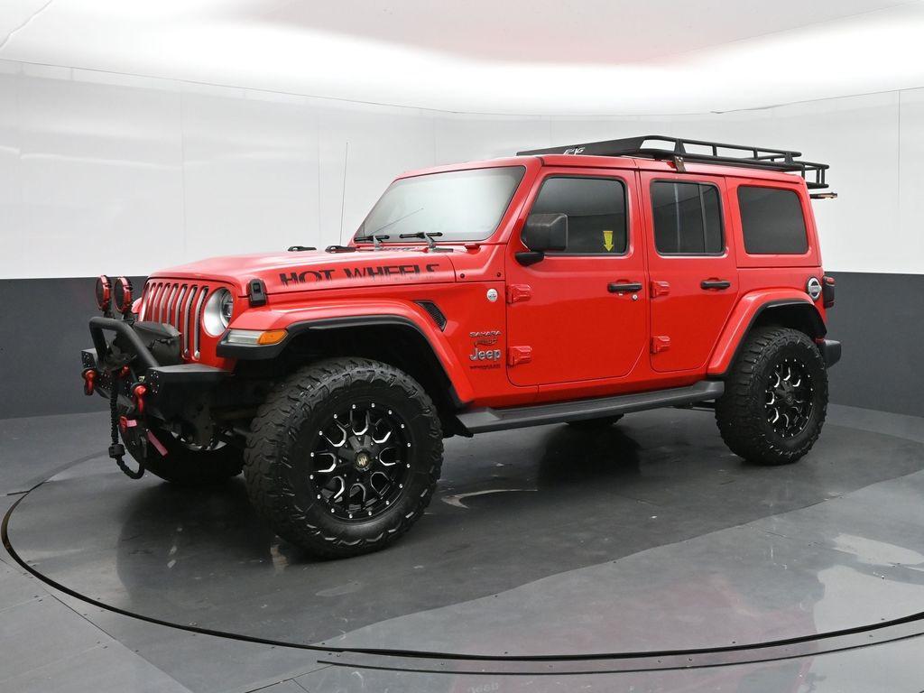 used 2018 Jeep Wrangler Unlimited car, priced at $28,997