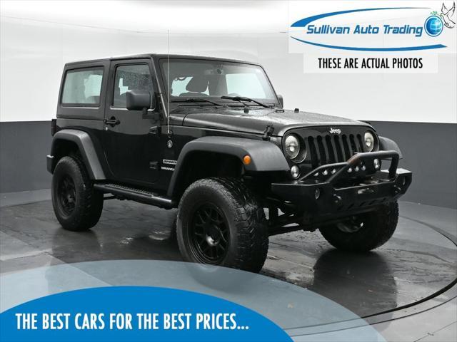 used 2016 Jeep Wrangler car, priced at $15,899