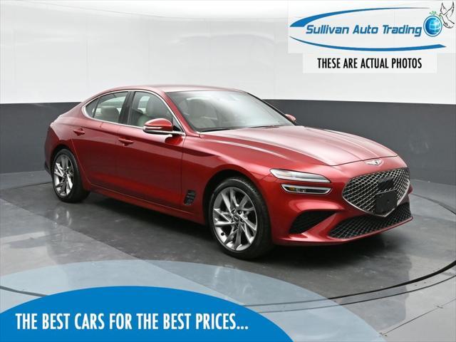 used 2022 Genesis G70 car, priced at $28,999