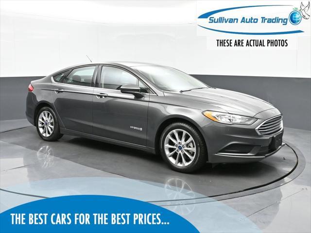 used 2017 Ford Fusion Hybrid car, priced at $17,347
