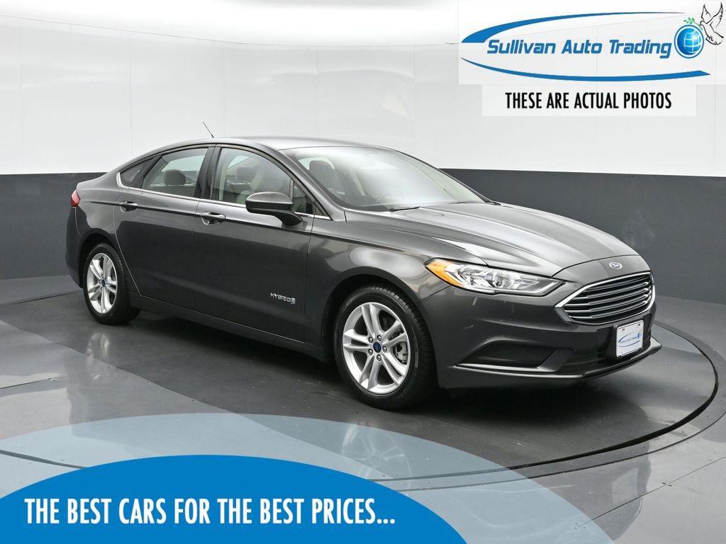 used 2018 Ford Fusion Hybrid car, priced at $17,998