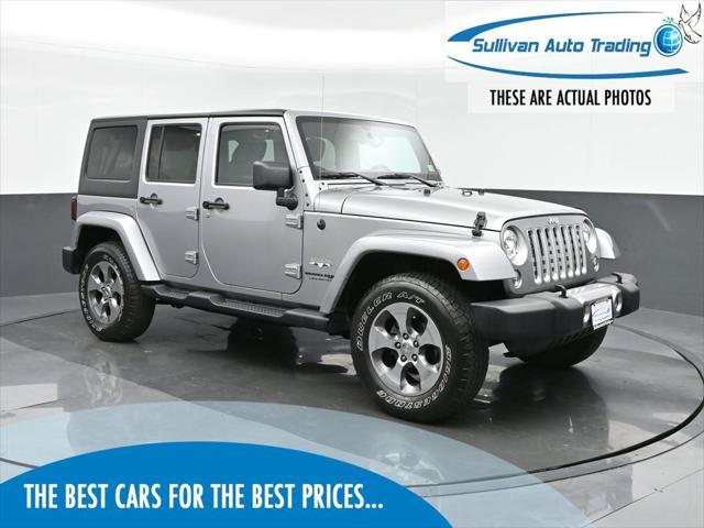 used 2018 Jeep Wrangler JK Unlimited car, priced at $23,098