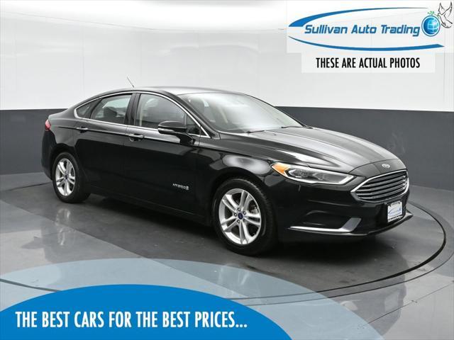 used 2018 Ford Fusion Hybrid car, priced at $16,998