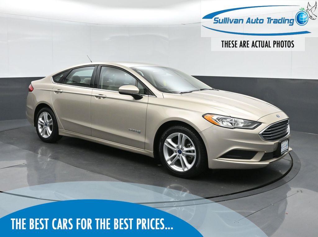 used 2018 Ford Fusion Hybrid car, priced at $17,889