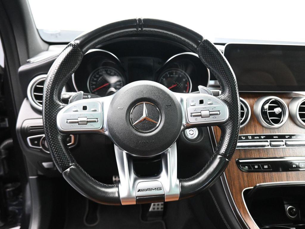 used 2020 Mercedes-Benz AMG GLC 43 car, priced at $34,988