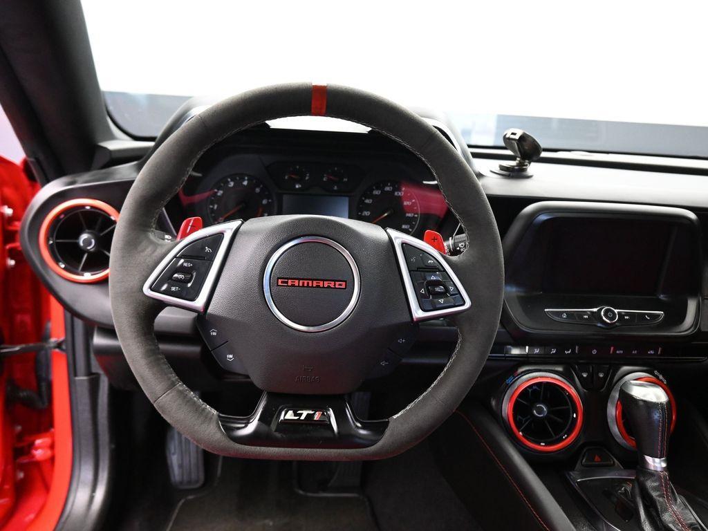 used 2021 Chevrolet Camaro car, priced at $35,399