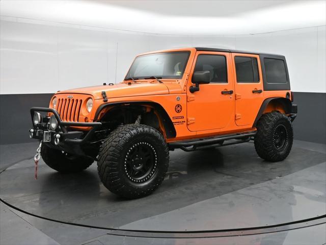 used 2012 Jeep Wrangler Unlimited car, priced at $17,999