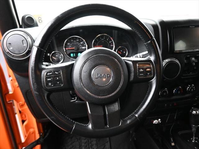 used 2012 Jeep Wrangler Unlimited car, priced at $17,999