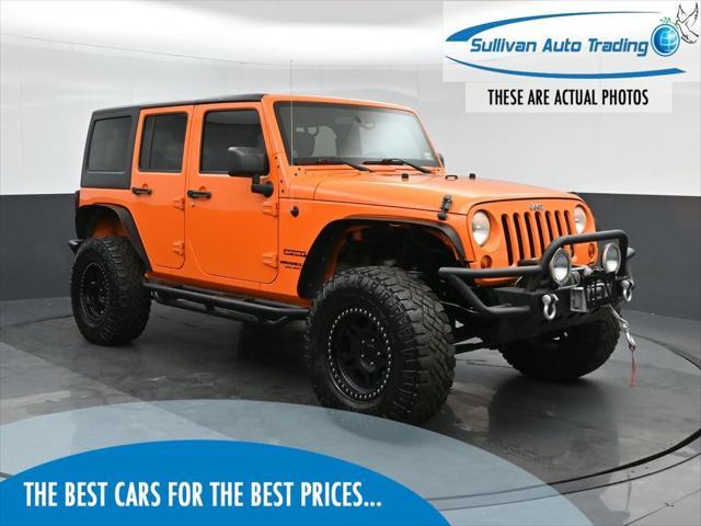 used 2012 Jeep Wrangler Unlimited car, priced at $17,999