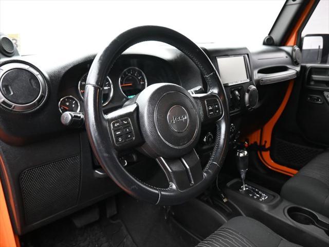 used 2012 Jeep Wrangler Unlimited car, priced at $17,999