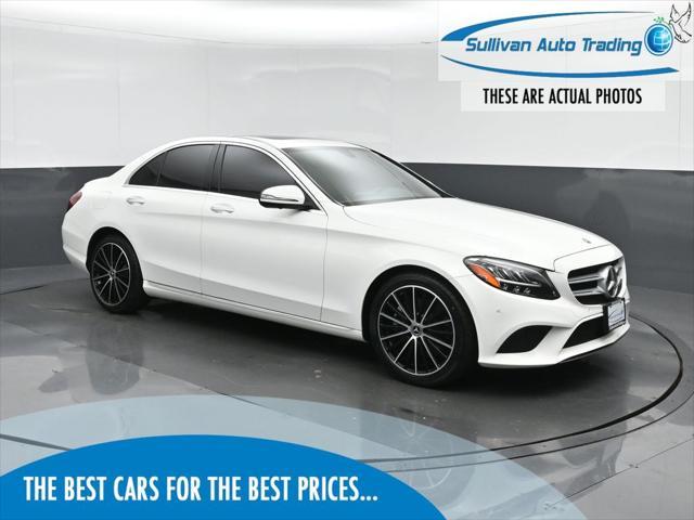 used 2021 Mercedes-Benz C-Class car, priced at $27,599