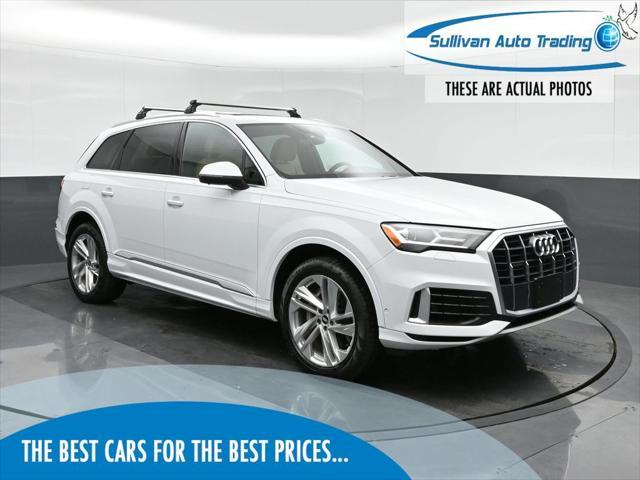 used 2021 Audi Q7 car, priced at $34,999