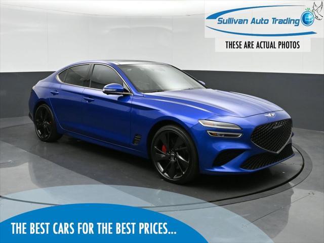 used 2022 Genesis G70 car, priced at $33,488