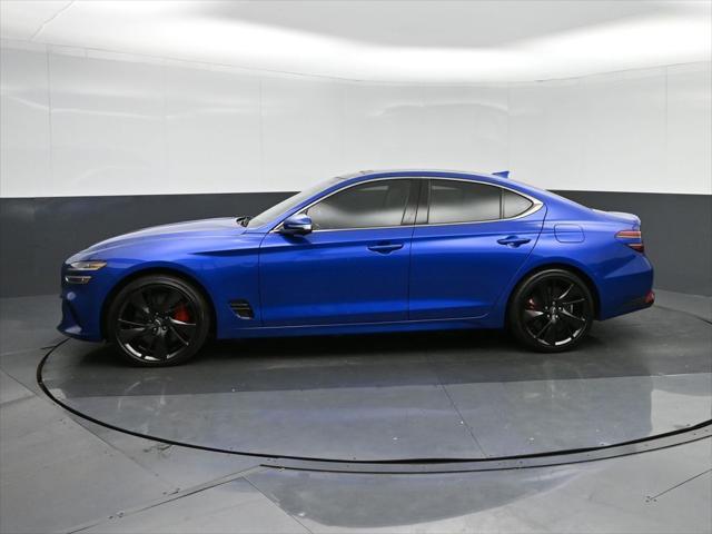 used 2022 Genesis G70 car, priced at $33,488