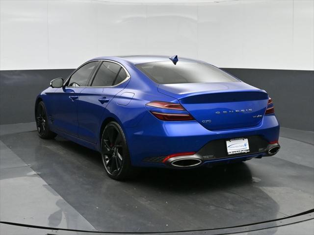 used 2022 Genesis G70 car, priced at $33,488