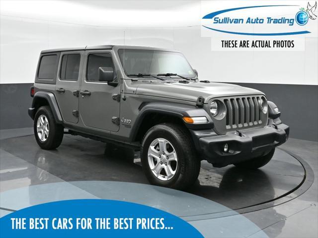 used 2019 Jeep Wrangler Unlimited car, priced at $23,198