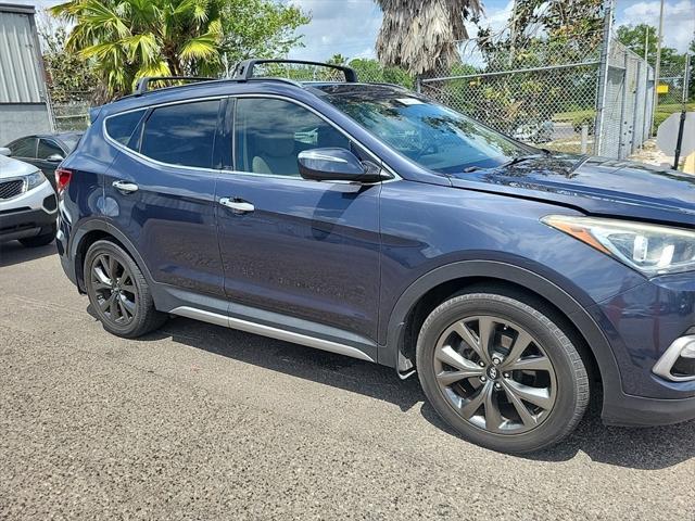 used 2018 Hyundai Santa Fe Sport car, priced at $18,499