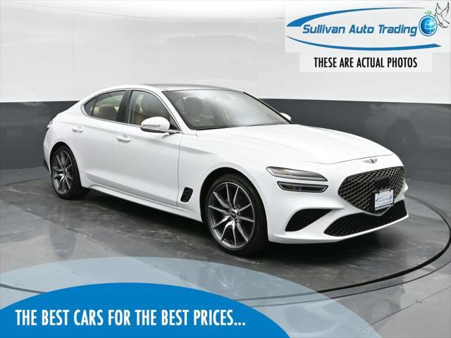 used 2022 Genesis G70 car, priced at $30,488