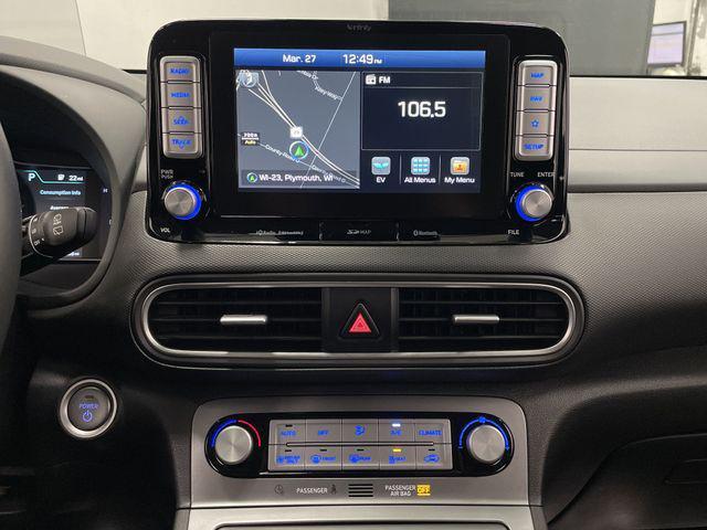 used 2019 Hyundai Kona EV car, priced at $22,450